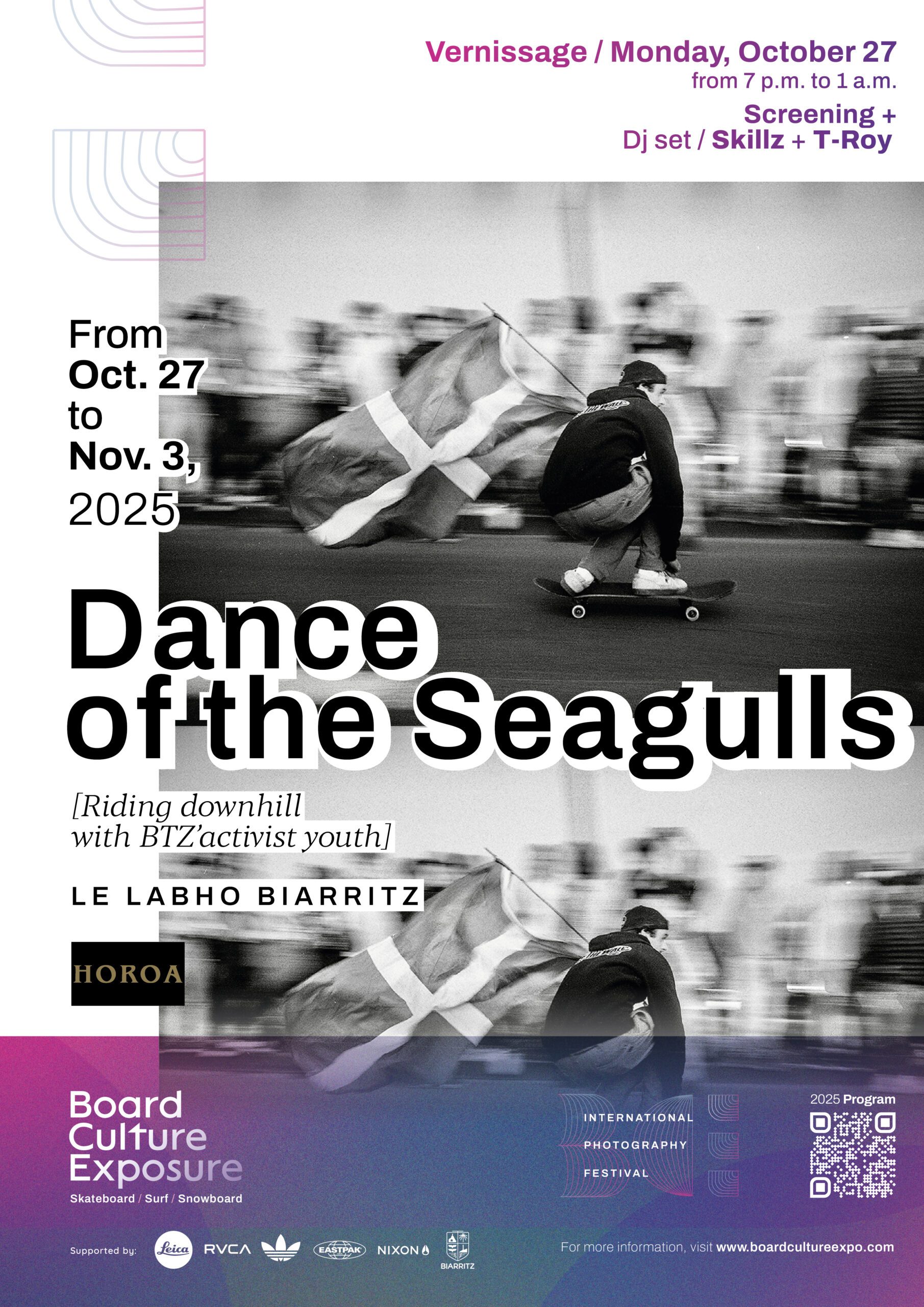 Affiche Expo Seagulls EN