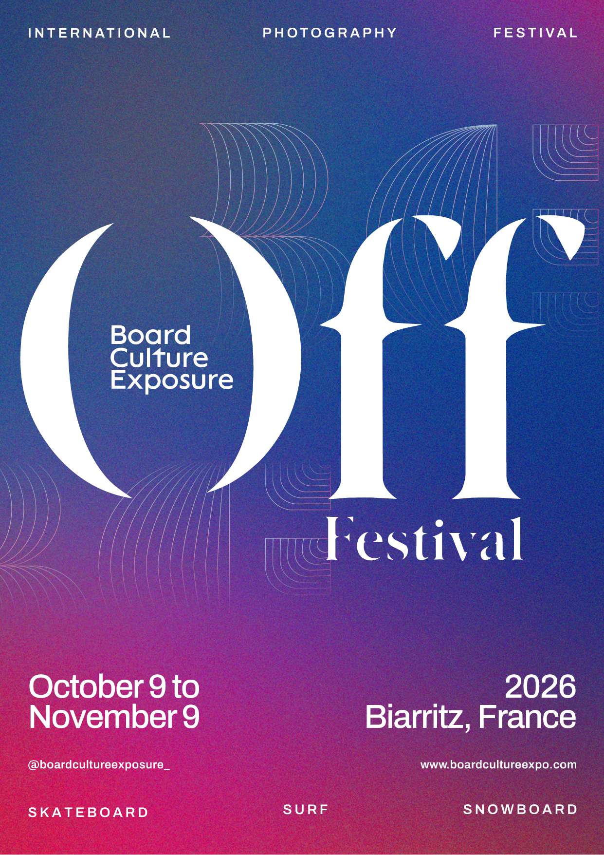 Affiche Le OFF 2026 EN